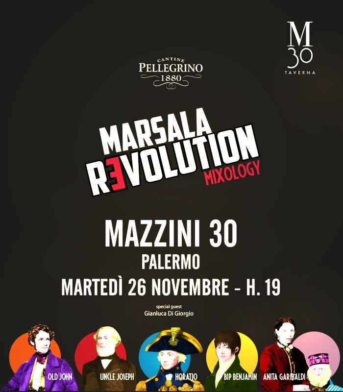 Marsala Revolution Mixology al Mazzini 30