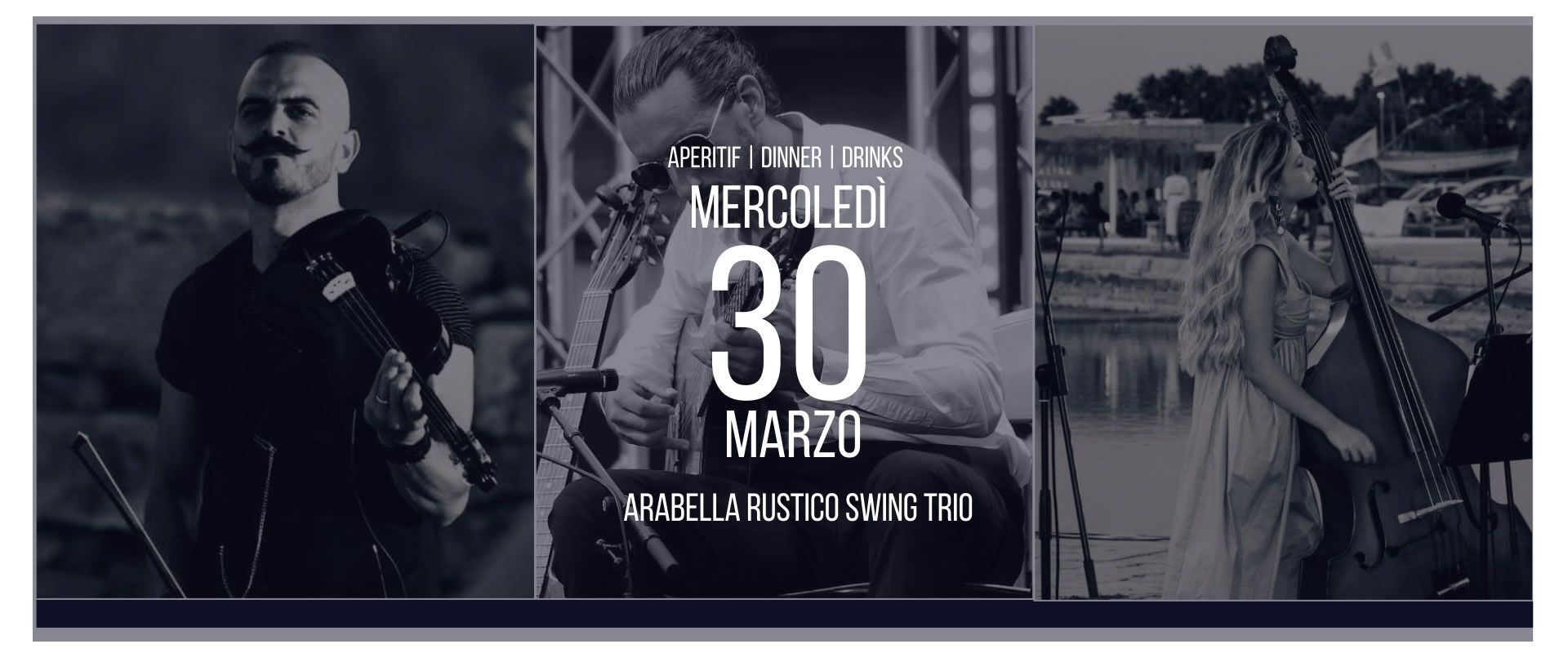 30 Marzo 2022 Arabella Rustico Swing Trio